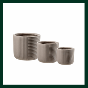 Fiberclay γλάστρες/κασπώ - Verdant Garden & More - eShop