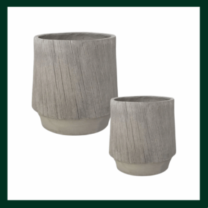 Fiberclay γλάστρες/κασπώ - Verdant Garden & More - eShop